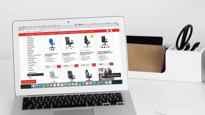 AJ Produkter project screen